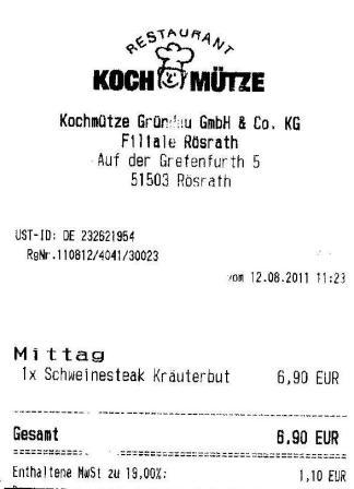 bwme Hffner Kochmtze Restaurant